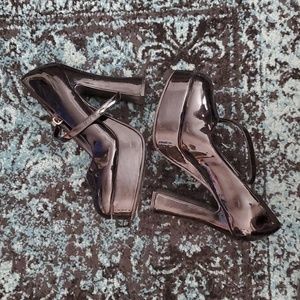 Demonia Platform Heels black size 9